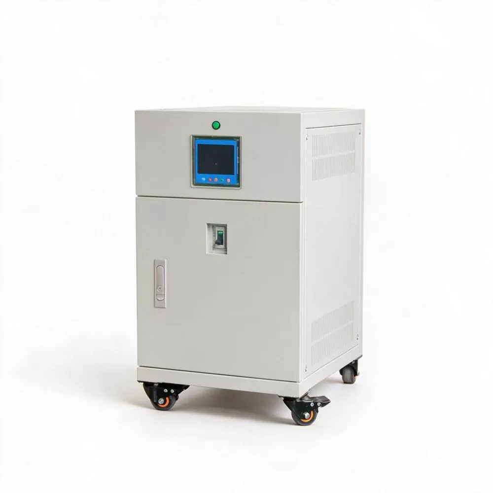 3 ফেজ 50kVA SCR স্ট্যাটিক AVR