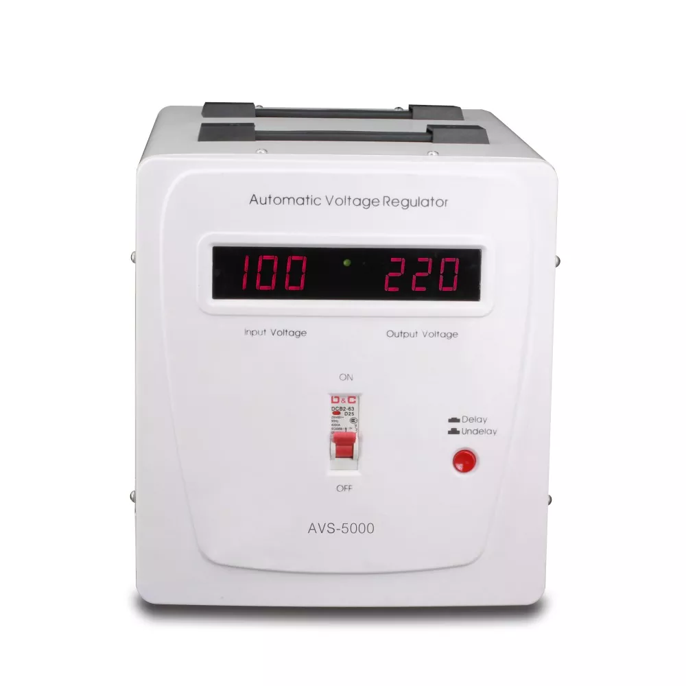 5kVA স্বয়ংক্রিয় ভোল্টেজ নিয়ন্ত্রক